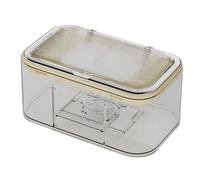 Flaroey Wall-Mounted Wet Wipes Holder Wall Mounted Wet Wipes Dispenser Box with Capacity EasyOpen Spring Plate Multifunctional B