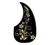 Flaroey Water Drop Type Guitar Pickguard Anti-Scratch Board PVC Classical Guitar Pickguard Anti-Scratch Board D