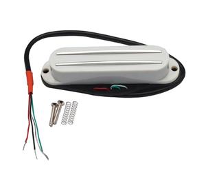 Flaroey White Humbuckers Single Coil Pickups Humbuckers for Single Size Pickups Electric Guitar