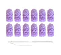 Flaroey White Peach Scent Electrostatic Duster Electrostatic Adsorption Multi-Function Dust Duster Household Cleaning C