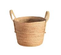 Flaroey Woven Handheld Flower Baskets Rattan Plant Pots Plant Pots Storage Baskets Home Decoration Flower Baskets C