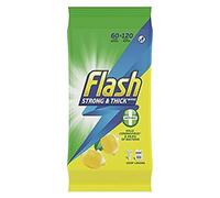 Flash Extra Large Anti-Bacterial Wipes 60s