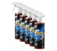 Flash All-Purpose Car Interior Cleaner Spray Safe For All Surfaces 5X500Ml