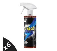 FLASH All-Purpose Car Interior Cleaner Spray Safe for All Surfaces 6x500ml