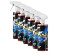 Flash All-Purpose Car Interior Cleaner Spray Safe For All Surfaces 6X500Ml