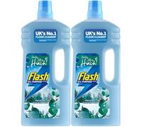 Flash All Purpose Cleaner Cleans Multi Surface Floor Dirt Remover 1.5L - Mrs Hinch Frosted Eucalyptus Scent - Pack of 2