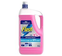 Flash All Purpose Cleaner, Refreshing Cherry Blossom Scent, Removes Grease, Grime, And Dirt From Floors, Countertops, Ideal For Kitchens, Washrooms, And Communal Spaces, 5L