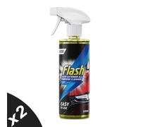 FLASH All-Purpose Exterior Car Cleaner Spray Safe for All Surfaces 2x500ml