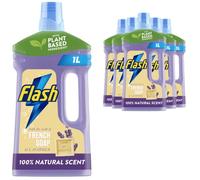 Flash All Purpose Multi Surface Cleaner Liquid 1L (6 Pack) - Marseille French Soap & Lavender Scent