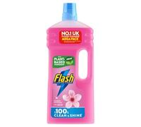 HOCHSTE® Flash All Purpose Multi-Surface Floor & Kitchen Cleaner Crisp Lemon, Cherry Blossom & Lavender 950ml-1.5L Cuts Grease, Removes Dirt, Leaves Fresh Scent No Bleach Pink - 1 Pack (1.5L)
