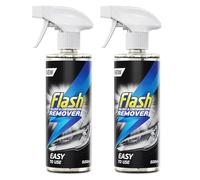 FLASH Auto Fallout and Contamination Remover, 2 x 500ml, Colour-Changing Spray Formula, for Wheels and Paintwork