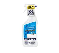 Flash Bathroom Cleaning Spray 800ml Powerful Multi Surface Cleaner for Limescale Soap Scum and Bathroom Dirt Fast Acting Spray Leaves Long Lasting Shine Ideal for Tiles Sinks Taps and Showers