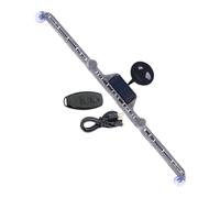 Flash Beacon - Triangle Hazard Lamps, Rotating Joint Brackets, Safety Signal, Magnetic Mounting Base, Automotive, Large Red Amber Led For Roadside Breakdown Storage