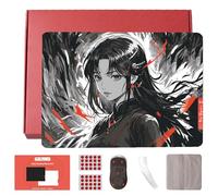 Flash Beyond Glass Gaming Mouse Pad | Ultra-Smooth Precision Surface with Non-Slip Base | Includes Cooling Wrist Sleeve & Extra Skated | S1Edition, 15.7” × 11.8”