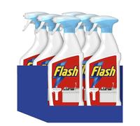 Flash Bleach Cleaning Spray For Hard Surfaces, 6 x 800 ml