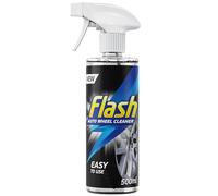 Flash Car Care Alloy Wheel Cleaner Spray 500ml, Powerful Car Wheel & Tyre Cleaner, Removes Brake Dust & Grime Safely from All Wheels