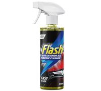 Flash Car Care Car Exterior Cleaner Spray 500ml, All Purpose Car Cleaning Spray for Paintwork, Glass & Alloys, Streak-Free Shine