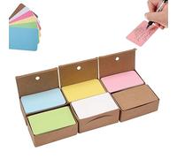 Flash Cards Blank, Business Message Cards, Blank Paper Cards, 600 Pcs Blank Message Card, Vocabulary Word Card, Mini Index Cards for Gift, for Learning, DIY, Memory, Note, Gift Tags