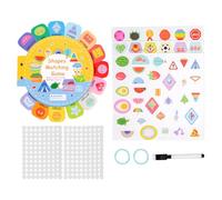 Flash Cards - Educational Learning Set, Sensory Development Tool, Durable Rounded Edge Design, Colorful Prints | Preschool Kindergarten Homeschool for Home School Travel Kids