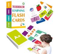 Flash Cards for Children's Awakening - Early Learning Educational Game, Set of Educational Cards | Illustrated Baby Cards, Discovery of Letters, Numbers, Shapes and Colours, Ideal for