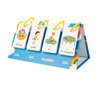 Flash Cards For Kids: Reading Learning Graphs, Classroom Learning Activity 21.3x7.9x10.7cm, Kindergarten Phrases Training Chart Chart