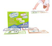 Flash Cards For Reading - Educational Game For Letter Sounds,Phonical Flash Cards - Use In Kindergarten, Home, While Traveling, Homeschooling And Parent-Child Reading