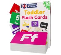 Flash Cards For Toddlers Age 1 2 3 | Alphabet Toddler Flashcards | Letters, Numbers, ABC, Animal, Colours Flash Cards for Kids | 101 Unique Toddler Learning Cards | Language & Speech Development Toys
