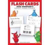 Flash Cards: John Thompson's Easiest Piano Course | Beginner Piano Learning Cards for Students and Teachers | Music Theory Training with Notes Rhythm Key Signatures Symbols and Sight Reading