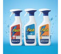 Flash Cleaning Spray - Pack of 3 x 500ml | Multi-Surface Cleaning Sprays for Kitchen, Bathroom & Bleach Cleaning