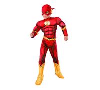 (Large) Official Rubies 610832S000 Boys Deluxe Flash Small Children's Costumes DC Justice League The