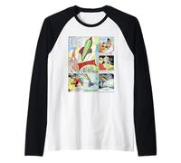 Flash Dale & Zarkov Blastoff Retro Comic Raglan Baseball Tee