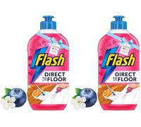 Flash Direct To Floor Berry & Cherry Blossom All Purpose Floor Cleaner 800ML (Pack of 2)