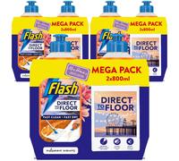 Flash Direct To Floor Cleaner Mrs Hinch's Midsummer Memories 2x800ml Assorted Packs