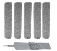 Flash Dust Magnet - 6 Pieces Duster, Duster, Microfibre Cloth Cover | Washable Reusable Cleaning Tool for Home, Living Room, Dorm, Kitchen, Sofa, Floor So