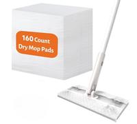 Flash Dust Magnet Dry Mop Refills Disposable Dusting Cloths Floor Dust Remove Pads Speedmop Dry Pad Refills (160)