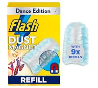 Flash Dust Magnet Duster Sunkissed Refills 9x, Traps and Locks 3x More Dust and Hair Vs Traditional Feather Duster