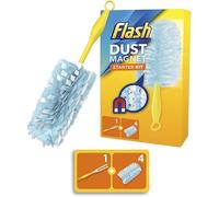 Flash Dust Magnet (Handle Size 30cm), Duster Starter Kit Handle & Refills x