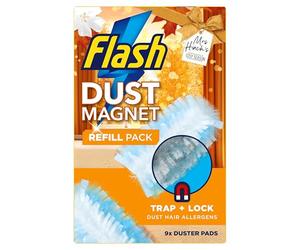 Flash Dust Magnet Mrs Hinch's Cosy Season Duster Scented Refills 9ct, Traps & Locks Up Dirt & Hair In No Time