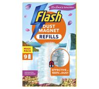 Flash Dust Magnet Mrs Hinchs Enchanted Wildflowers Duster Scented Refills 9ct Traps Locks Up Dirt Hair In No Time