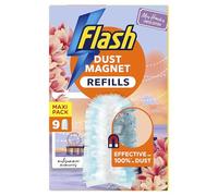 Flash Dust Magnet Mrs Hinch's Midsummer Memories Duster Refills 9x, Traps & Locks 3x More Dust & Hair Vs Traditional Feather Duster