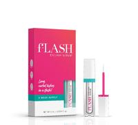 fLASH Eyelash Serum Mini for Long Curled Lashes - Enhances and Strengthens Your Natural Lashes - Safe and Effective Formula - Travel Size 6 Week Sta