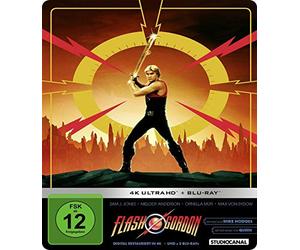 Flash Gordon / 4K Ultra HD / Limited Steelbook Edition: 4K Ultra HD Blu-ray + Blu-ray / Limited Steelbook