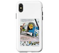 Flash Gordon & Dale Airplane Dogfight Retro Comic Case for iPhone X/XS