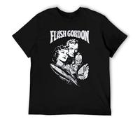 Flash Gordon Dale Arden Men's T Shirt Ming Characters Comic Book Hero Adventure BlueOne Size