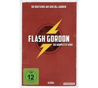 FLASH GORDON/DIE KOMPLETTE SERIE - CRABBE,BUSTER/ROGERS,JEAN 4 DVD NEW