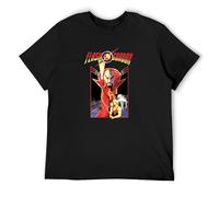 Flash Gordon Logo Ming The Merciless Movie Poster Official Black Men T-Shirt Black XXL