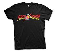 Flash Gordon Logo Official Mens T-Shirt (Black), Medium