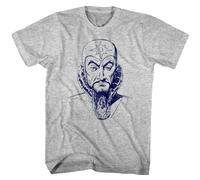 Flash Gordon Ming The Merciless Men's T Shirt Grey S