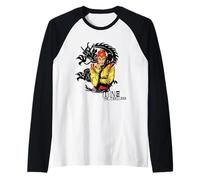 Flash Gordon Ming The Merciless Retro Comic Raglan Baseball Tee