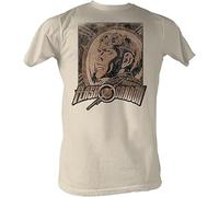 Flash Gordon - Shocking Mens T-Shirt in Dirty WhitegreyXL